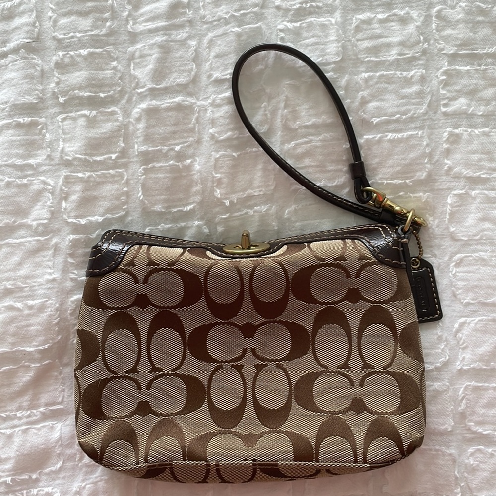 Coach wristlet